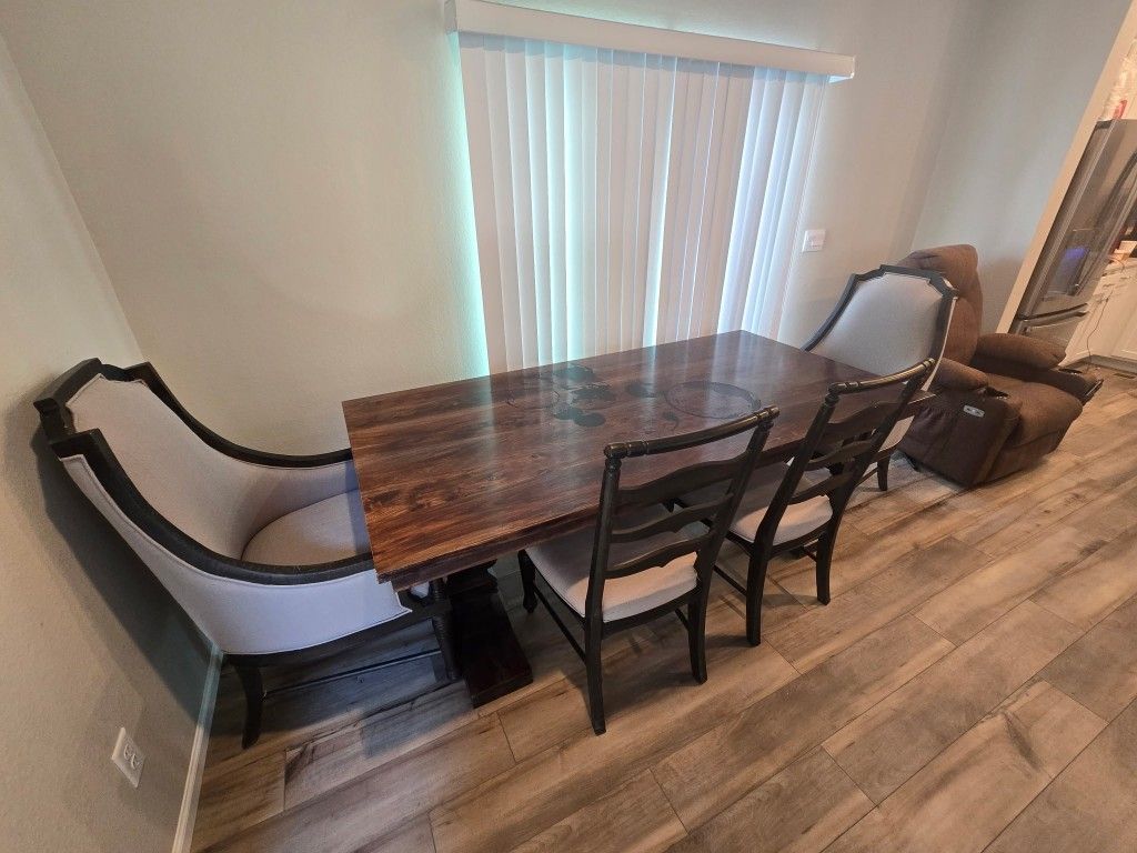Solid Oak Dining Table