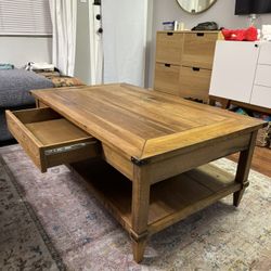 Wooden Coffee Table 