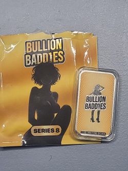 Bullion Baddies Series 8 siver bar