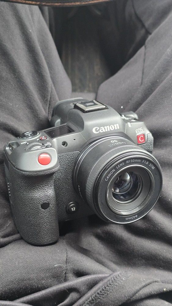 Canon R5C w/RF 50mm f1.8 lens & EF-RF Adapter!