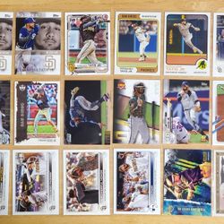 18 Different Fernando Tatis Jr Baseball Cards With Inserts And Rookies 
