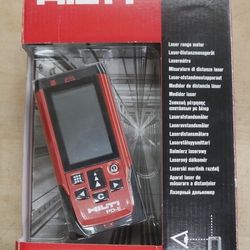   Hilti (contact info removed) PD-E Laser Range Meter. new open box. 