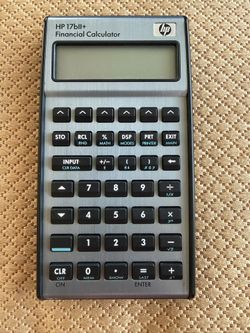 HP 17BII+ Financial Calculator