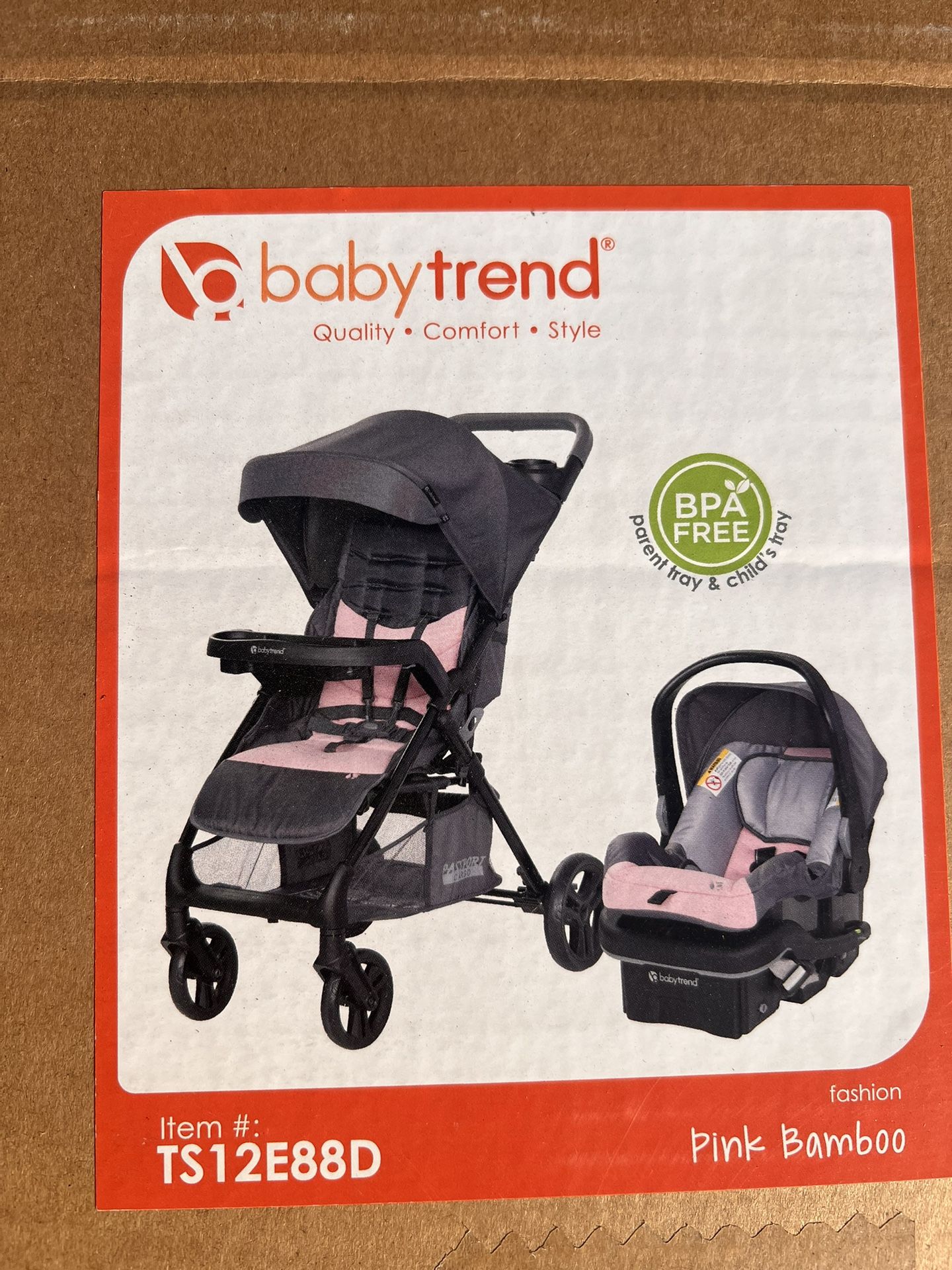 Baby Trend Stroller And Car seat Combo NEW!!