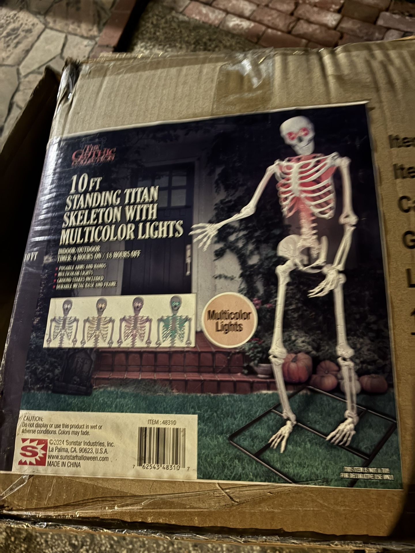 10ft Skeleton Halloween Decoration