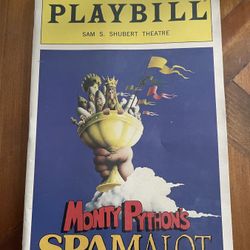 Spamalot Playbill