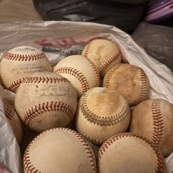 Antique Baseballs From Spring Training