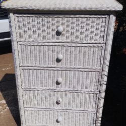  Wicker Dresser