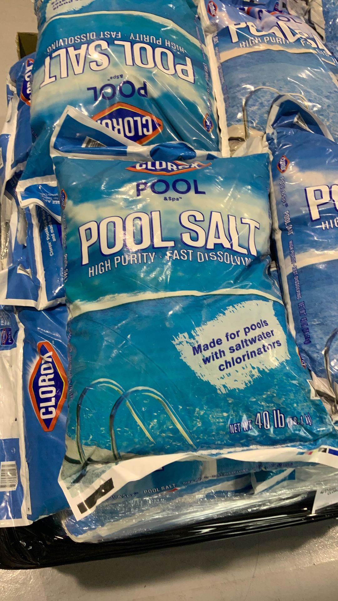 Clorox Pool/Spa Salt 40 Lb. Bag