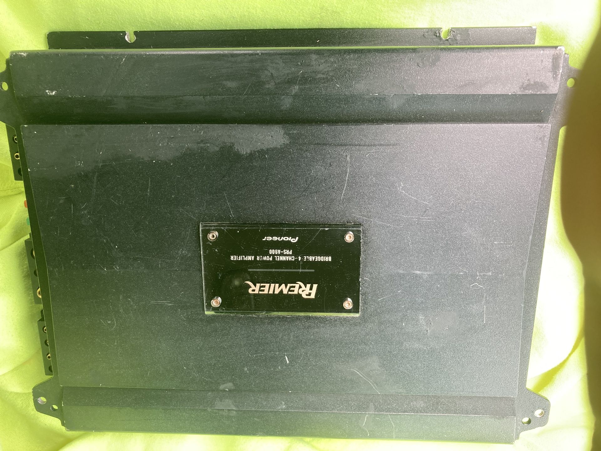premier 4 channel amp prs a900 amp