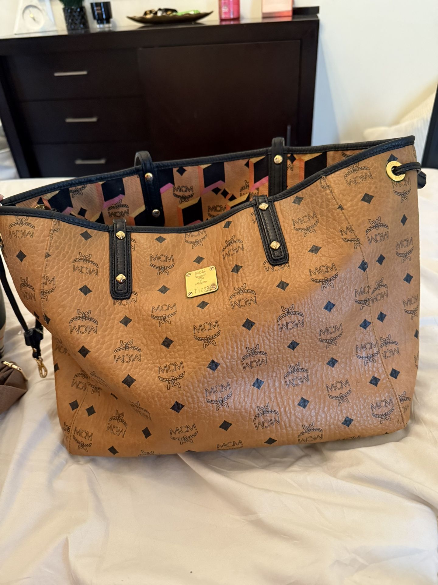 Reversible MCM Bag