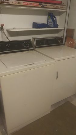 Dryer and washer
