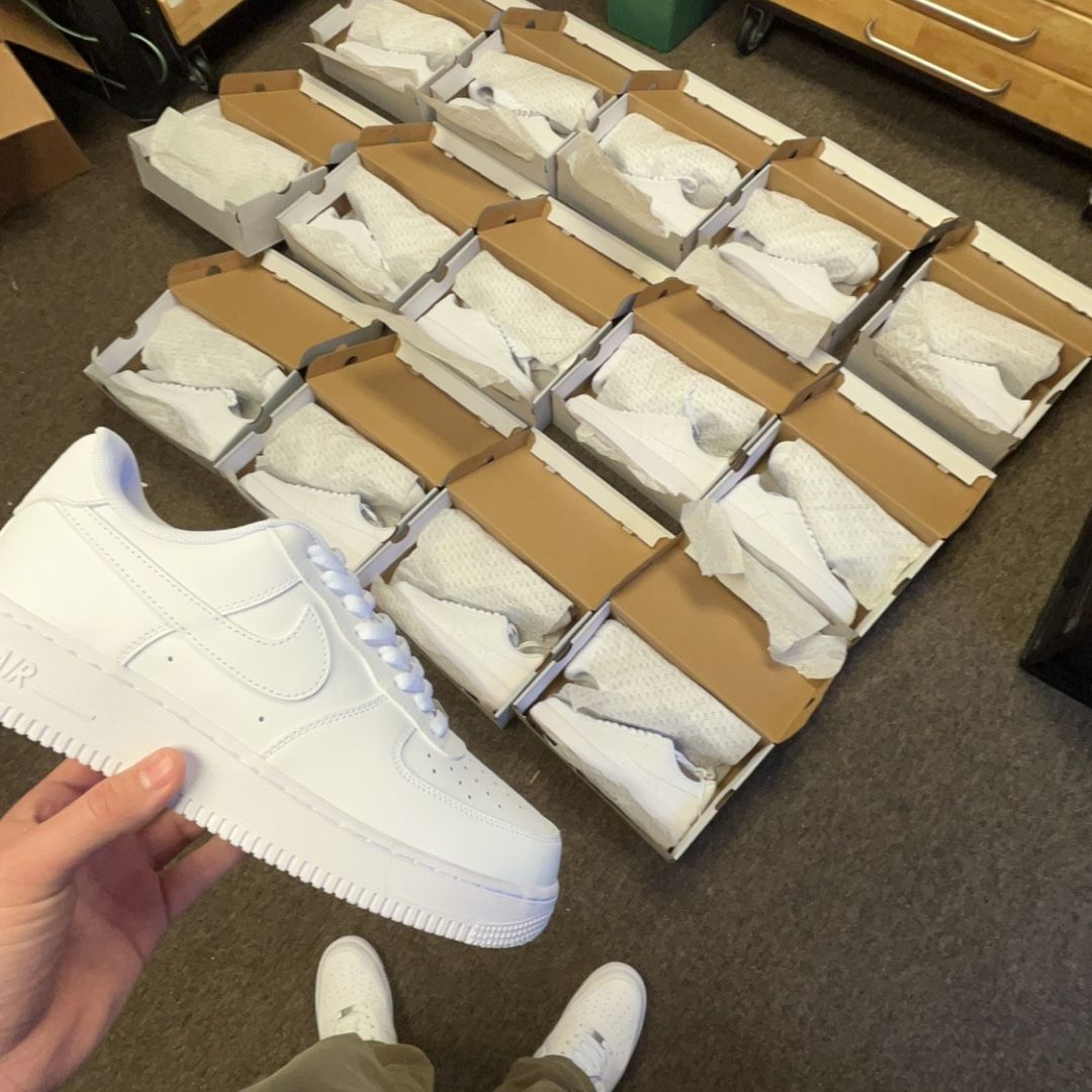 White Air Force 1 BRAND NEW ALL SIZES 7.5 8 8.5 9 9.5 10 10.5 11 12 13