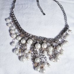 NY & Co. Imitation Pearl Necklace 