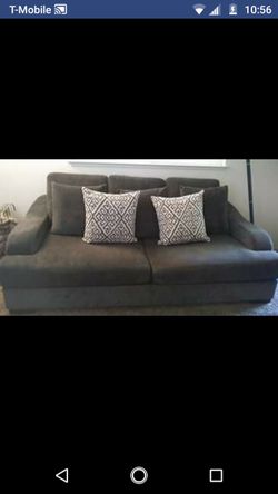 Grey couch