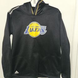 Adidas Lakers Hoodie Size Large Mens