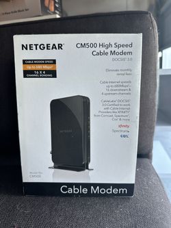 Netgear CM500 High Speed Cable Modem