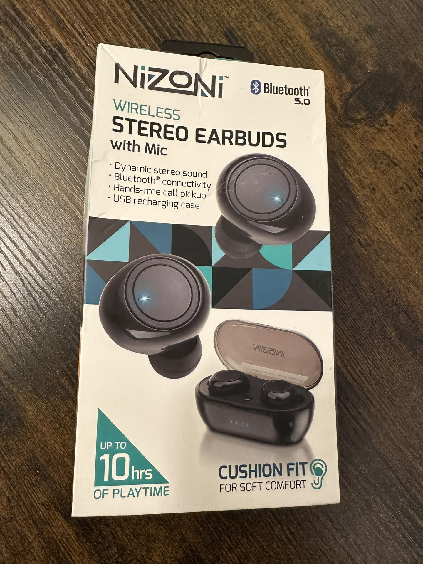Nizoni Bluetooth Wireless Earbuds W/mic