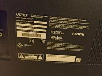 65 inch Vizio TV