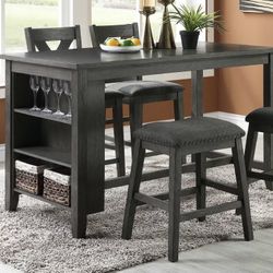 Counter Height Dining Table Set