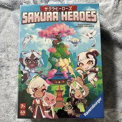 Sakura Heroes Board Game - Ravensburger - Brand New - Sealed *In The U.S.*