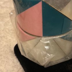 Handmade Brass With Pearl Striped Design (Philippines )