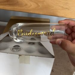 Wine Glasses “bribes Maid”