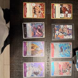 One piece cards lot