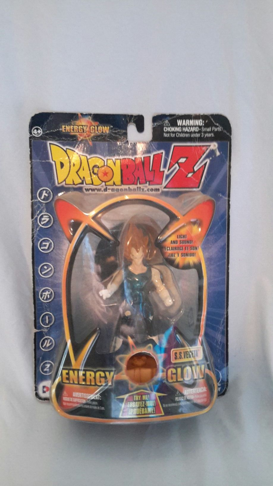 Dragonball Z Energy Glow S.S. Vegeta Action Figure