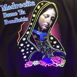 Virgin Mary T-shirt size large