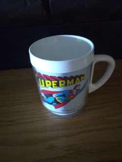 Vintage 1978 Superman cup