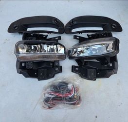 19-22 Ram LED Fog Lights Luces Focos Niebla Neblina