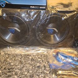 Subwoofer Amp Wires Package
