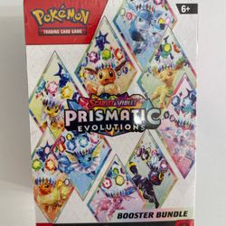Pokémon Scarlet Violet Prismatic Evolutions Booster Bundle