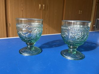 Mikasa Garden Harvest Green Wine Glasses - Set of 2 