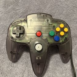 Nintendo 64 Smokey Grey Controller