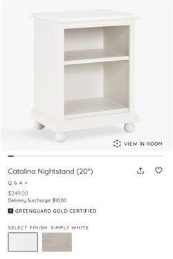 Pottery Barn Kids Nightstand