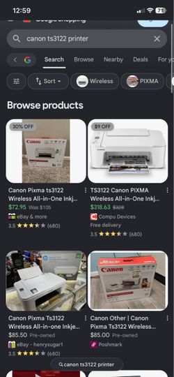 Canon printer