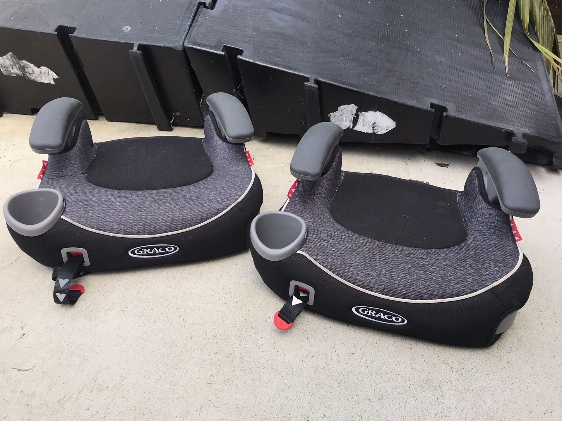 Two matching Graco Booster car seats