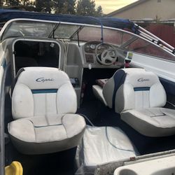 17’ 1997 Bay liner Capri Outboard 