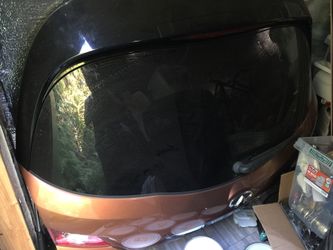 INFINITI FX35 rear hatch