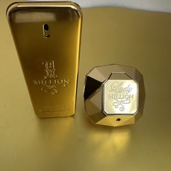 Paco Rabanne million dollar lady and men’s fragrance and perfume 