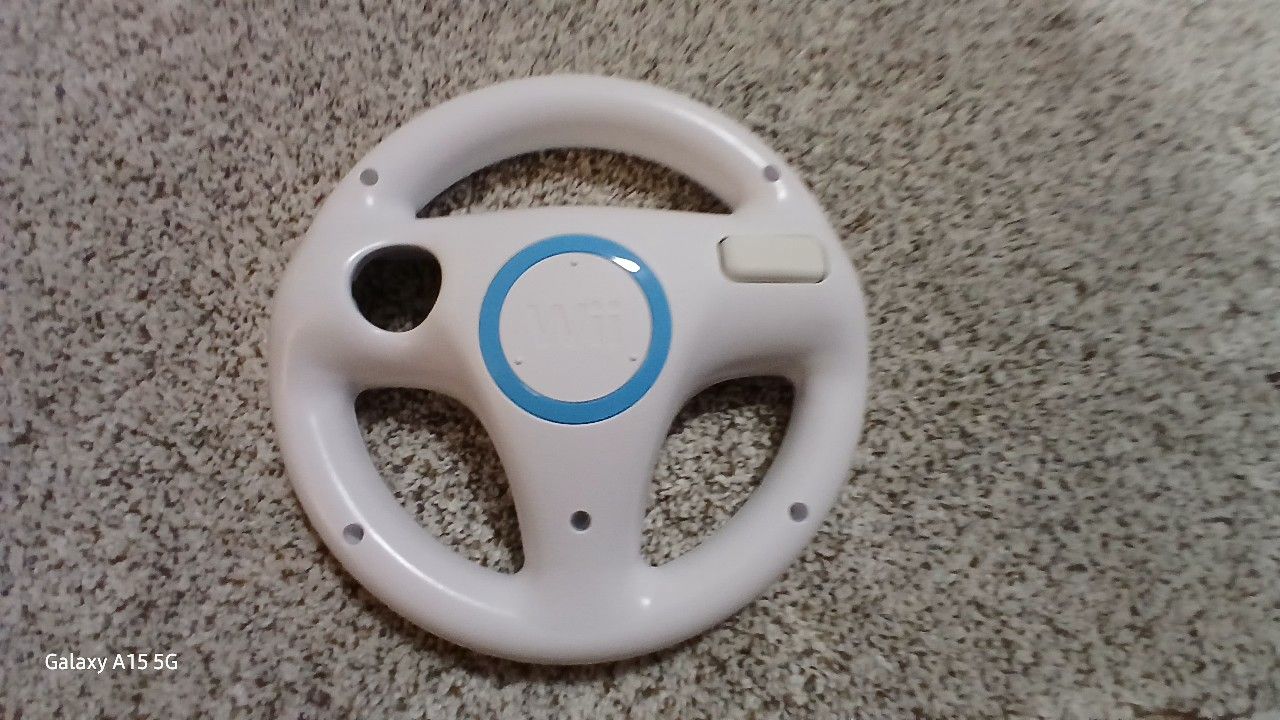 Nintendo Wii Mario Kart Racing Wheel