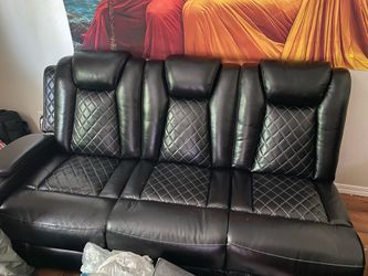 Black 3 piece sectional