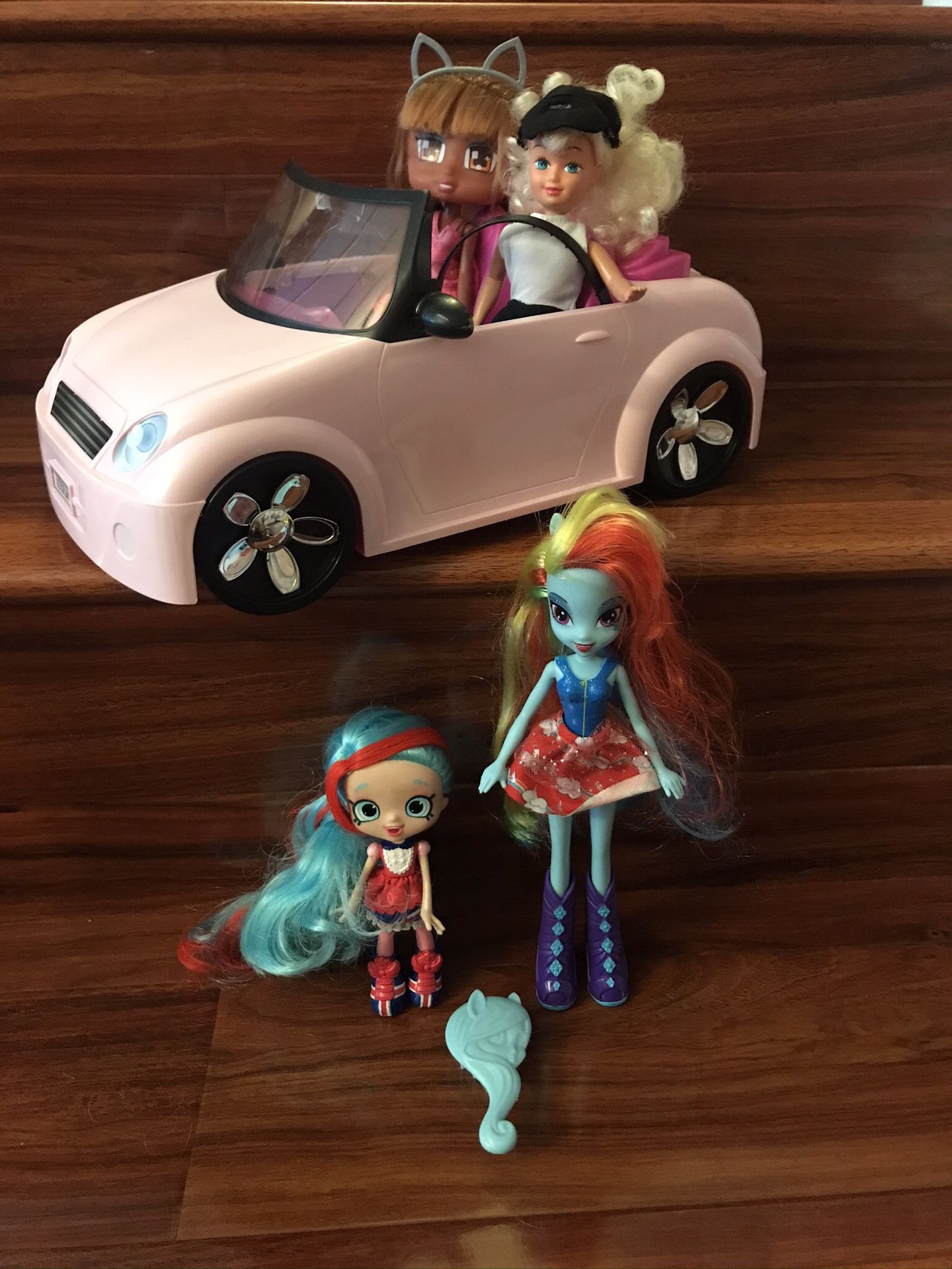 Dolls and Doll Car