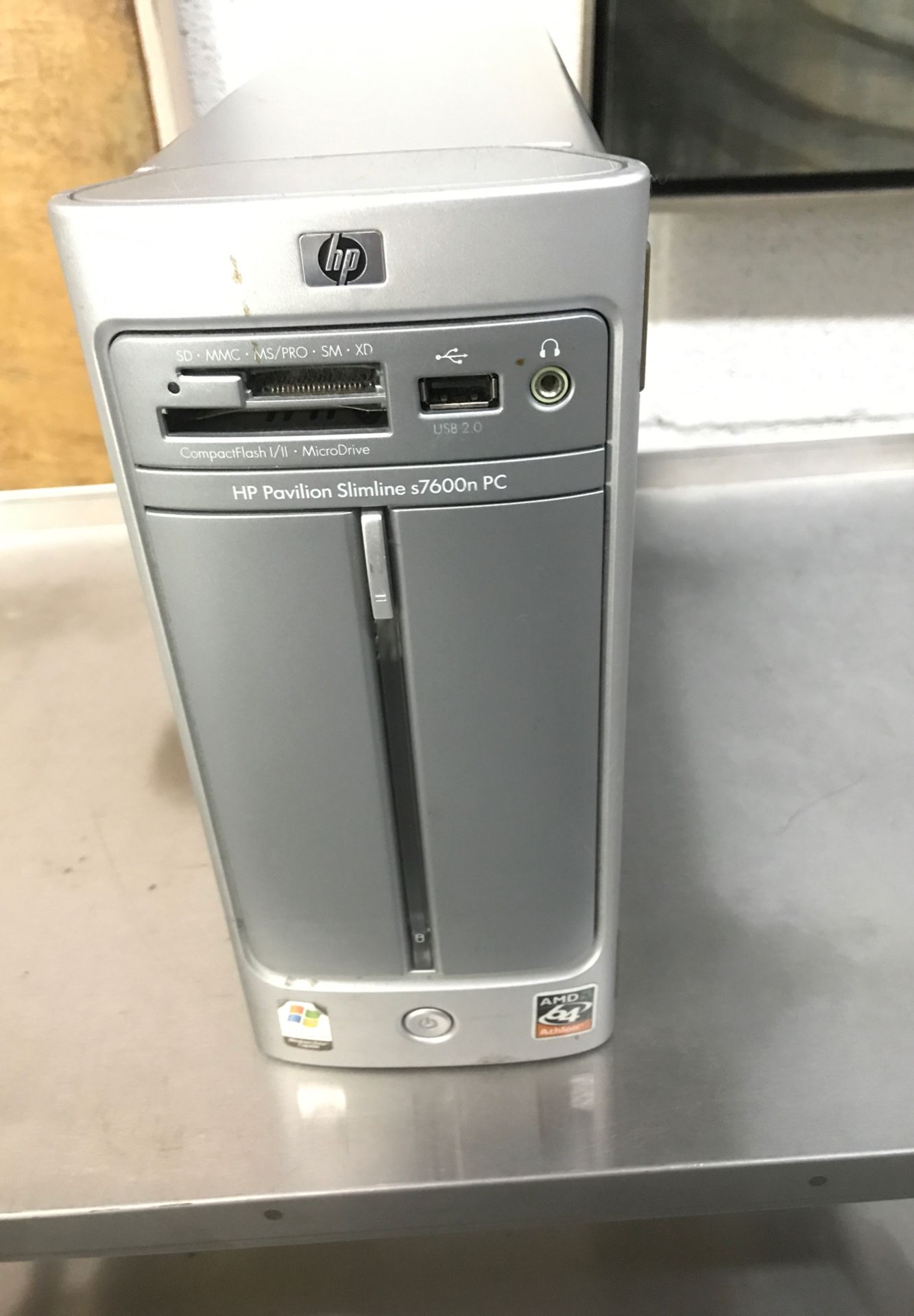 HP Pavilion Slimline s7600n PC - AS IS - not tested