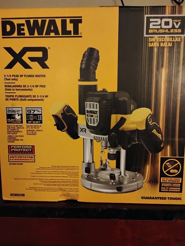 DeWalt XR Plunge Router