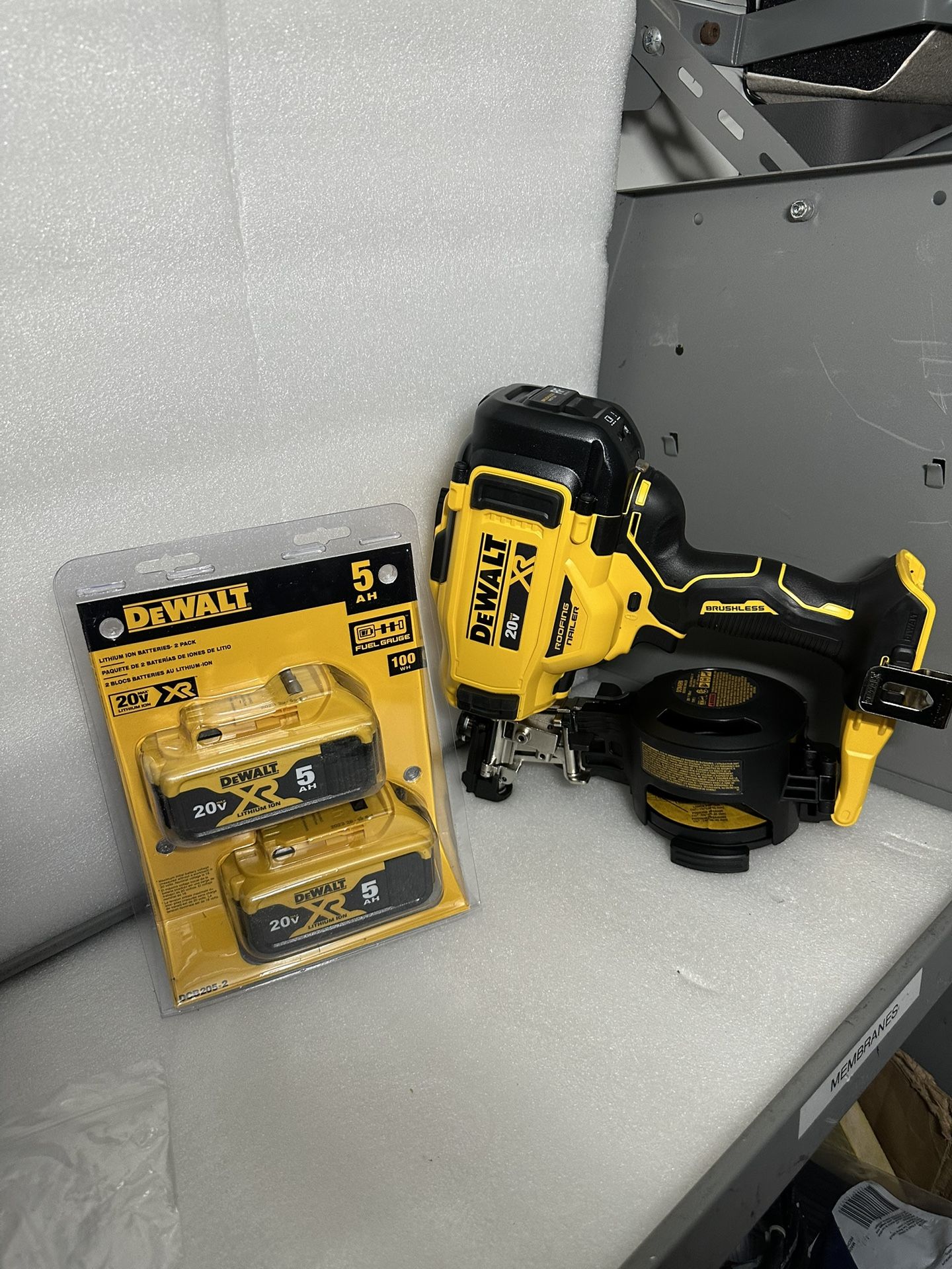 Dewalt Roofing Nailer (BARE TOOL) Batteries Add $80 Dollars
