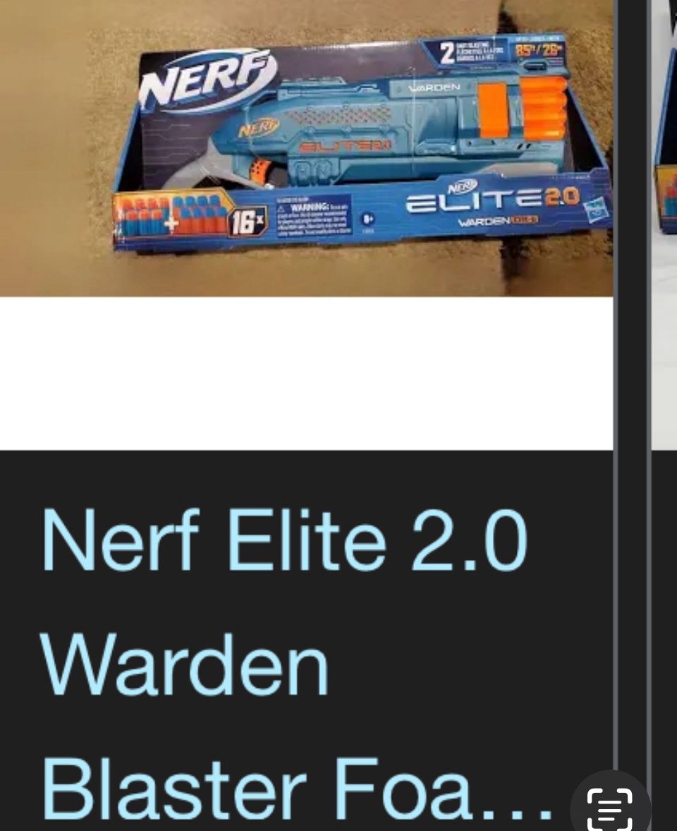 Play Nerf Gun With 16 Extra Billets