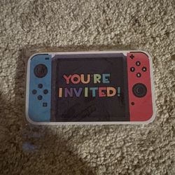 Party Invites Nintendo 